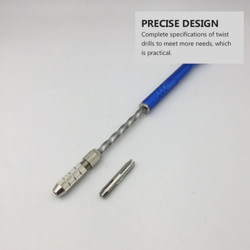 

1 Set DIY Driller Mini Pin Drill Bits with Mini Drill Bench Vice Punching Tool