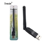 Беспроводной Wi-Fi адаптер Creacube, 2,4 ГГц, 150 Мбитс, 2 дБ, Wi-Fi антенна, WLAN сетевая карта, USB Wi-Fi приемник, чип MTK7601 для ПК