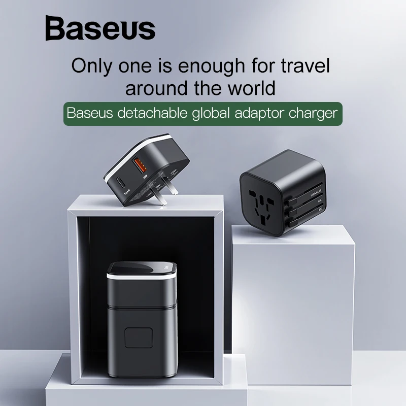 Baseus Quick Charge 3 0 USB Зарядное устройство универсальное зарядное C PD QC3.0 быстрой