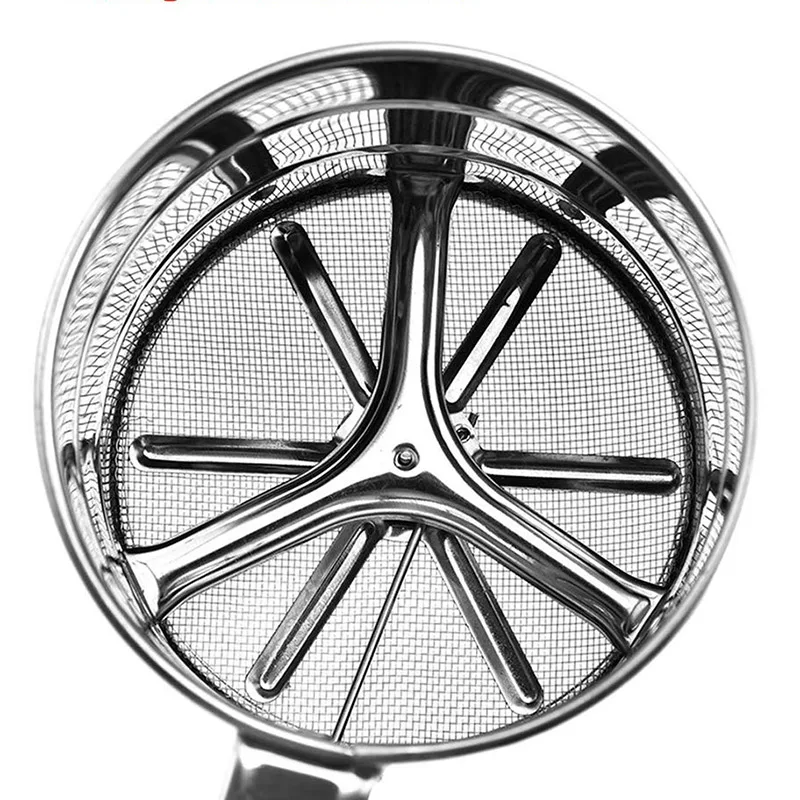 Ручное ручное сито для муки полуавтоматическое из нержавеющей стали сахара