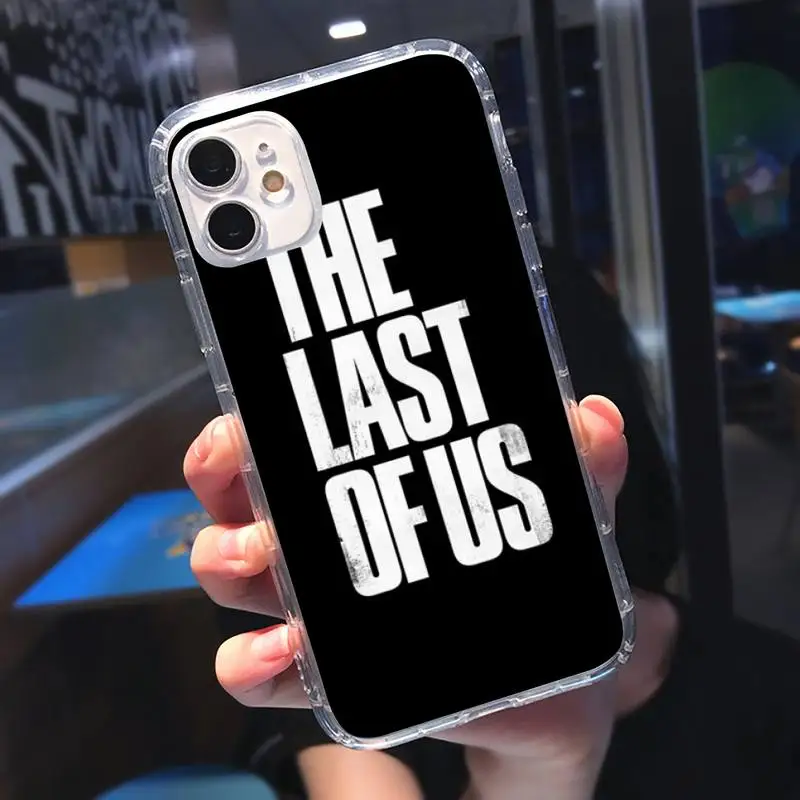 

the last of us 2 TV series game Phone Case Transparent soft For iphone 5 5s 5c se 6 6s 7 8 11 12 plus mini x xs xr pro max