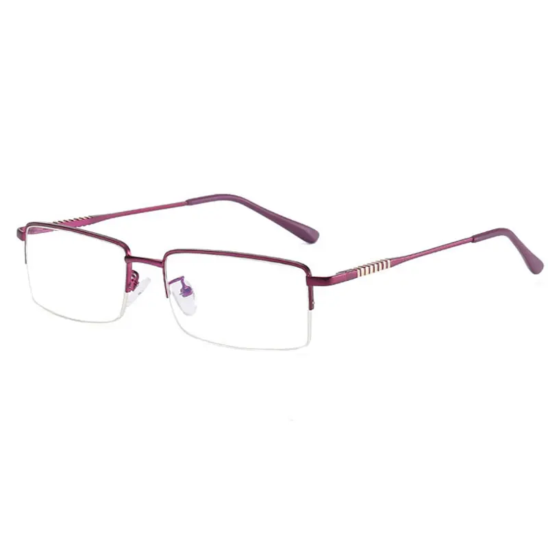 Бизнес Половина очки без оправы для мужчин и женщин Оптические с медицинские по