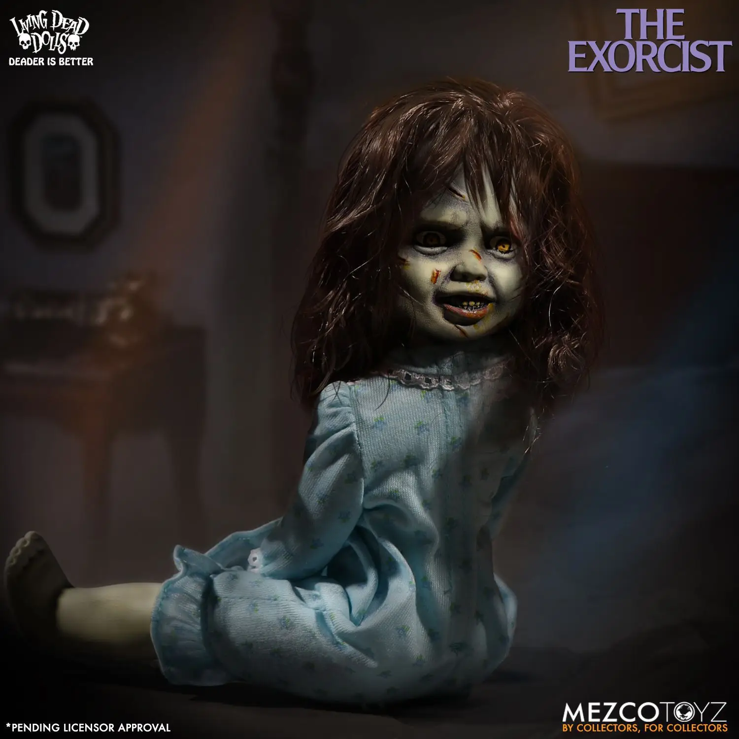 10 дюймов Mezco ужас Живые мертвецы куклы экспрессист шарнир подвижная фигурка