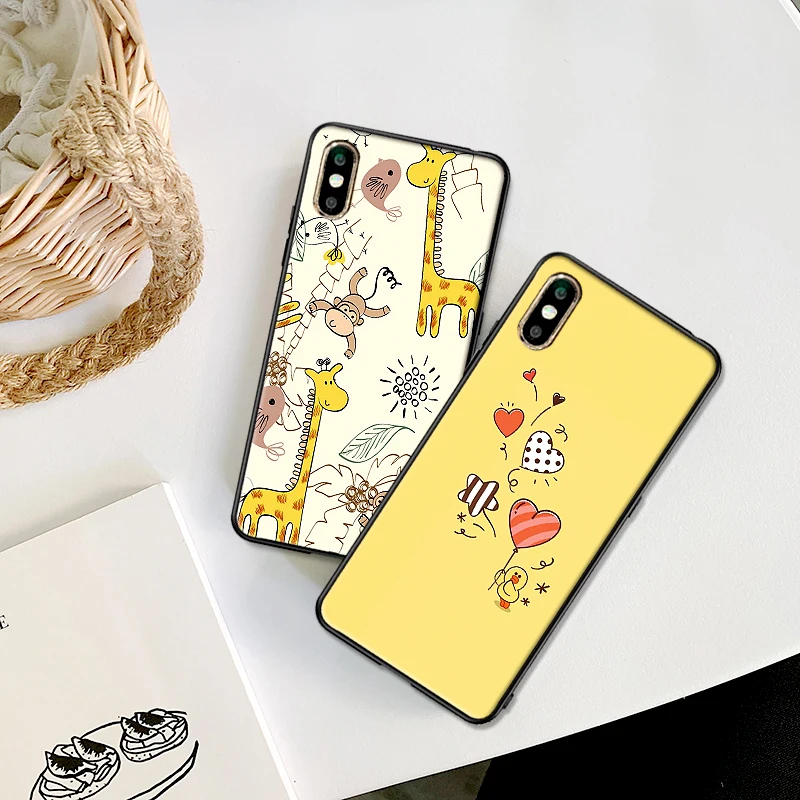 Мягкий силиконовый чехол для iPhone X XS Max XR 7 8 6 6s Plus | Мобильные телефоны и аксессуары