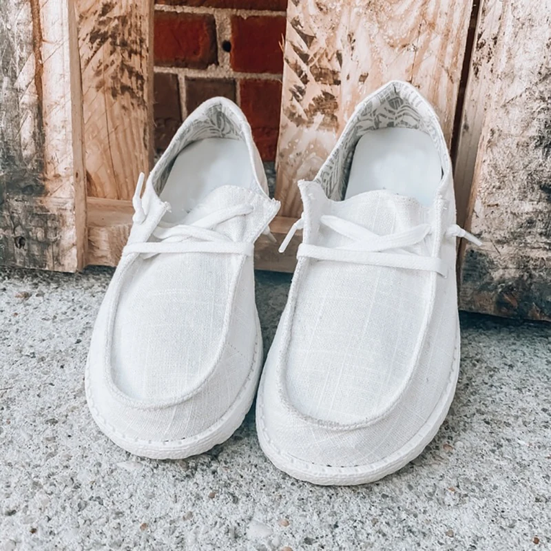 

2020 Women Flats Summer Breathable Casual Shoes Woman Lace Up Students Girl Flats Fashion Women Shoes Plus Size Flats