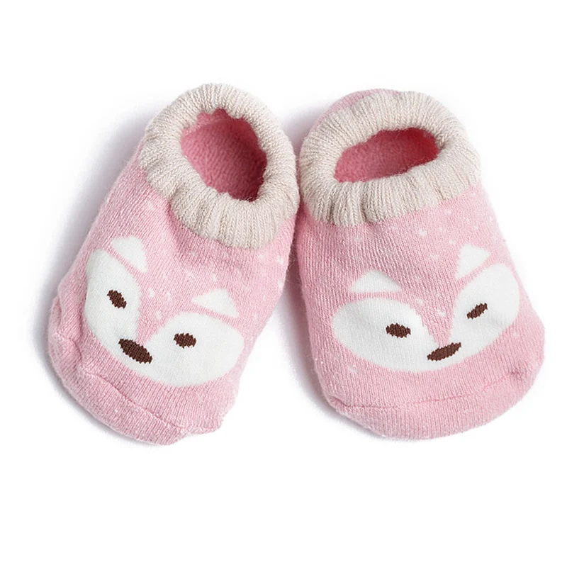 

Cute Baby Socks Little Animal Cartoon Baby Gift Kid Indoor Floor Sock Non-Slip Thick For Boys Girls Baby Clothing