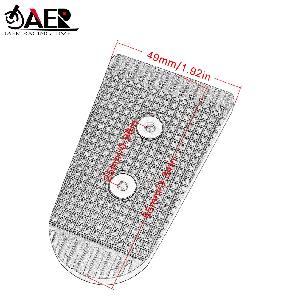 JAER Motorcycle biker Rear Foot Brake Lever Pedal Enlarge Extension For Benelli Leoncino500 BJ500 Moto Peg Pad Extender | Автомобили и