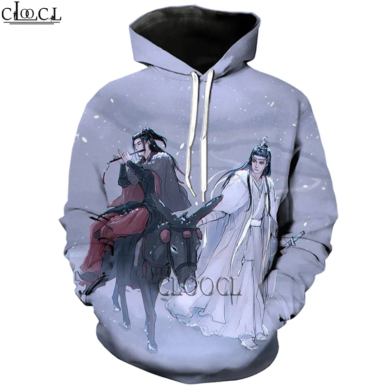 

HX Anime Mo Dao Zu Shi 3D Printed Hoodie Men Women Tracksuit Autumn Long Sleeve Pullover Fashion Sport Hoodie Drop Shipping