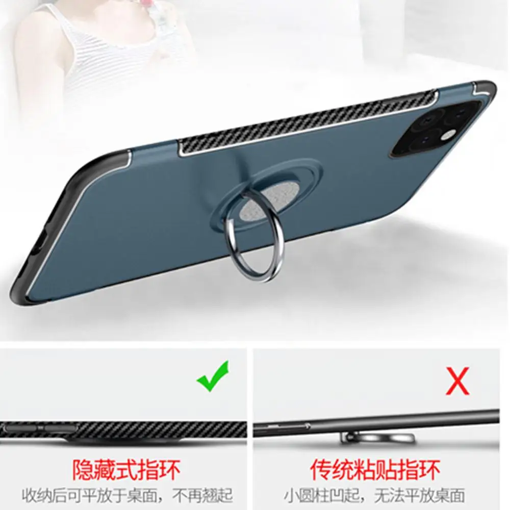 Роскошный автомобильный держатель кольцевой чехол для iPhone 11 Pro MAX 2019 11PRO