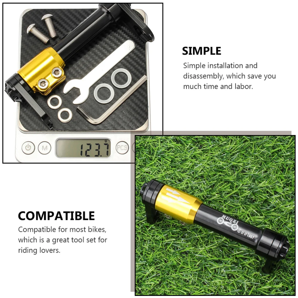 

1 Set Easy Wheel Bracket Wheel Rack Wheel Extension Pole Telescopic Rod