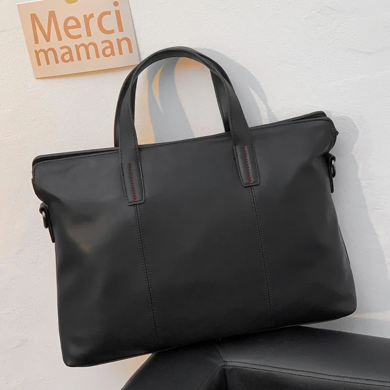 Brand Men Bag High Quality Classic PU Leather Man Briefcase Men's Business Handbag Messenger Bags Computer Laptop Bag
