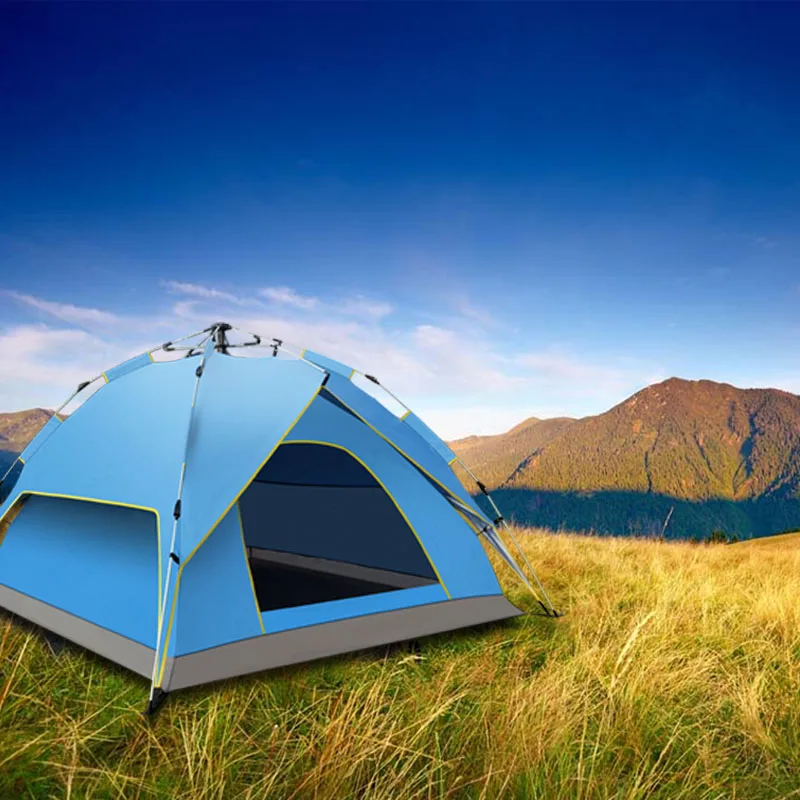 Туристическая туристическая палатка для 1 4 человек 3 сезона семейный
