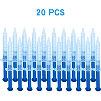 201510 pcs teeth whitening gels carbamide peroxide geldental bleaching tooth syringe gel 3ml wholesale