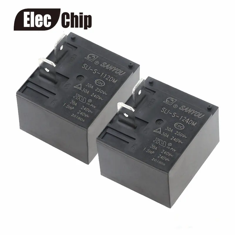 5 шт. реле мощности 112 в 4 контакта |