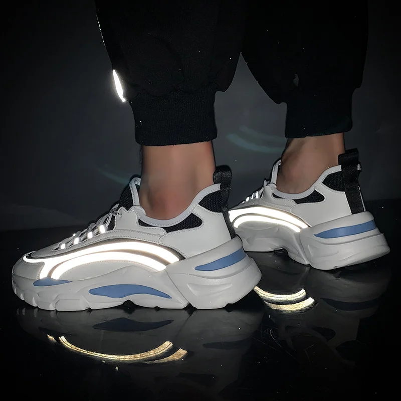

Men Casual Shoes Sneakers Fashion Light Breathable Spring Zapatos Casuales Para Hombre Causal For Summer Men's Leather