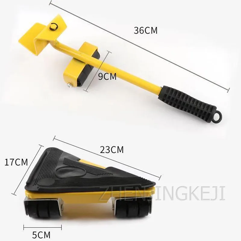 

Home Moving Tools Refrigerator Piano Furniture Save Effort Moving Base Tool Antirust Durable Universal Pulley Home Mover