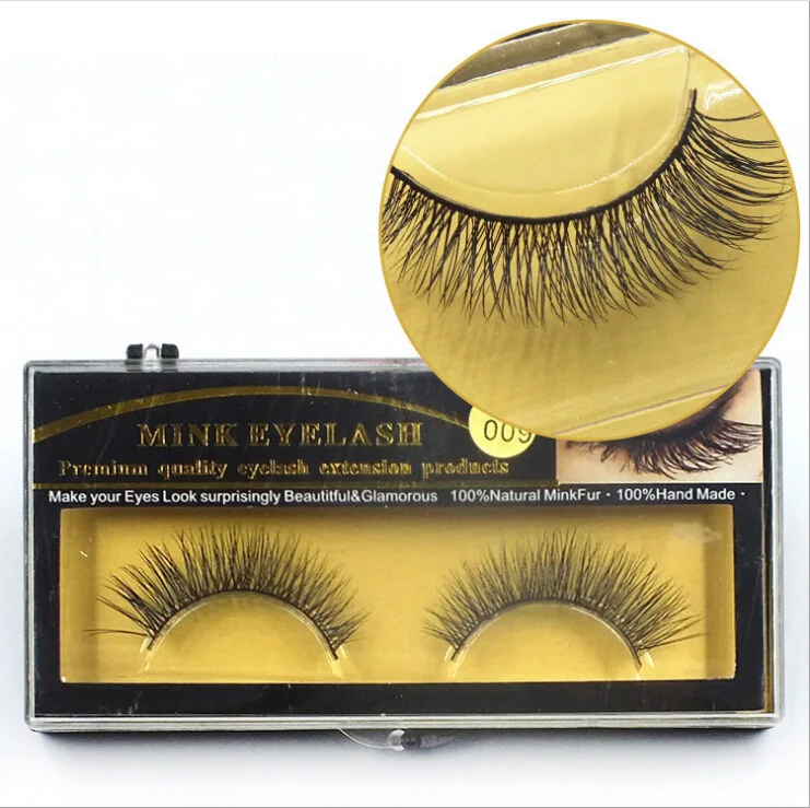 DORADOSUN 1 пара ручная работа норковые накладные ресницы толстые и длинные