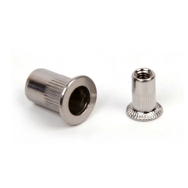 Гайка с заклепками из нержавеющей стали 304 гайка углеродистой плоская головка