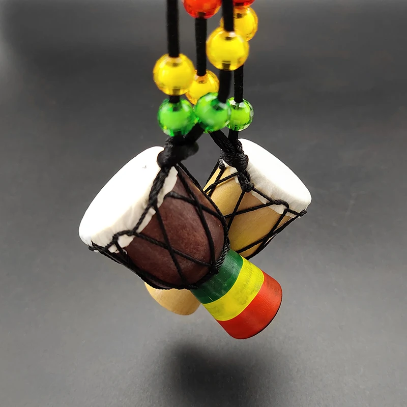 Мини барабанщик Jambe индивидуальный кулон Djembe перкуссионный музыкальный