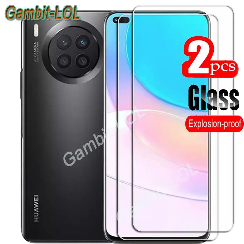 

For Honor 50 Lite Tempered Glass Protective ON Honor50 50Lite NEN-L22 6.67Inch Screen Protector Smart Phone Cover Film