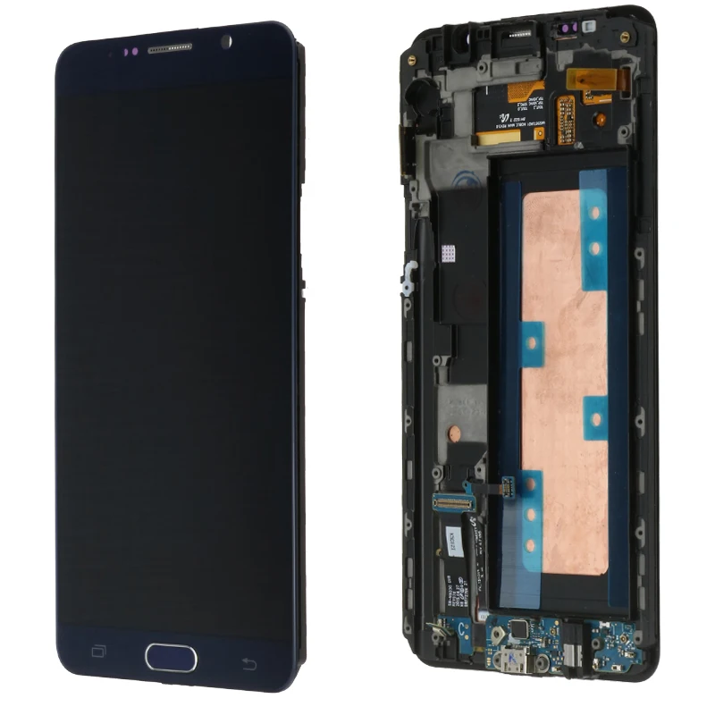 5 7 &quotSUPER AMOLED для SAMSUNG Note5 N9200 N920C N920A N920F ЖК дисплей сенсорный экран дигитайзер