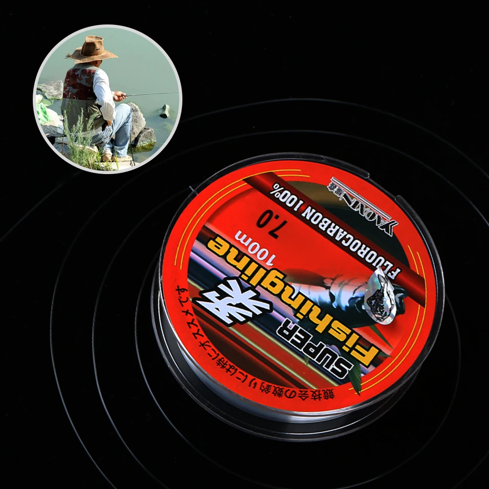 

Super Strong 100% Fluorocarbon Monofilament Nylon PA Fishing Line 0.8-6LB Durable String Strong Rope Cord Fishing Line