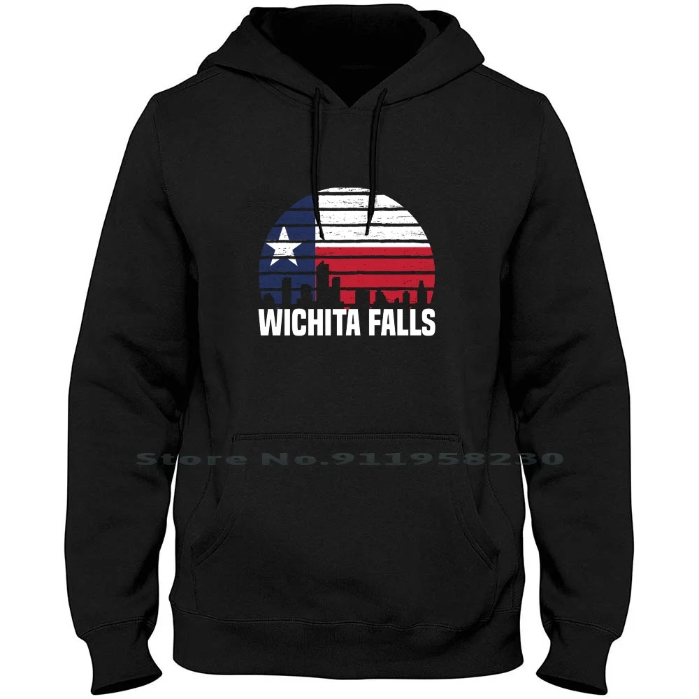 

Wichita Falls Men Women Hoodie Pullover Sweater 6XL Big Size Cotton Fall Hit Chi Hi Fashion Trendy T Shirt