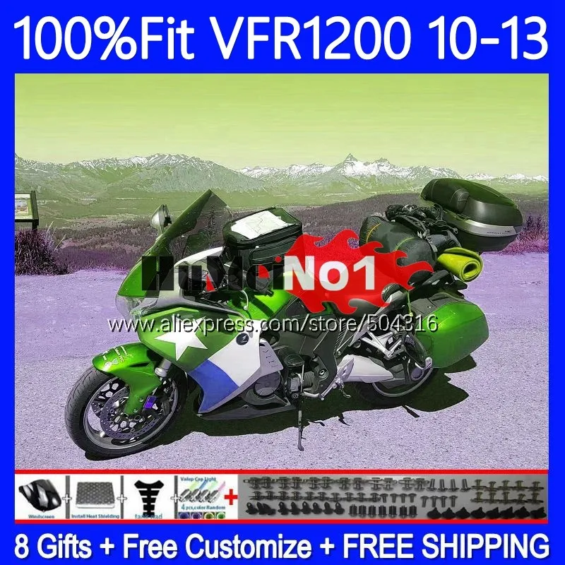 

Инъекция для HONDA Crosstourer VFR 1200 RR 155MC.115 VFR1200RR 10 11 12 13 VFR1200 RR 2010 2011 2012 2013 Обтекатели горячий зеленый