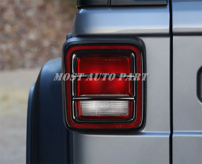 Металлический задний светильник лампа защитная накладка для Jeep Wrangler JL 2018-2021