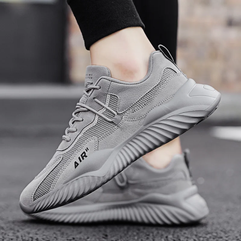 2021 For Men Running Lightweight Shoes Shockproof Breathable Male Height Increase Platform Walking Gym Sports | Спорт и развлечения