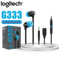 original logitech g333kda professional gaming headsetin ear wired gaming headset with microphone 3 5mmusb c interface