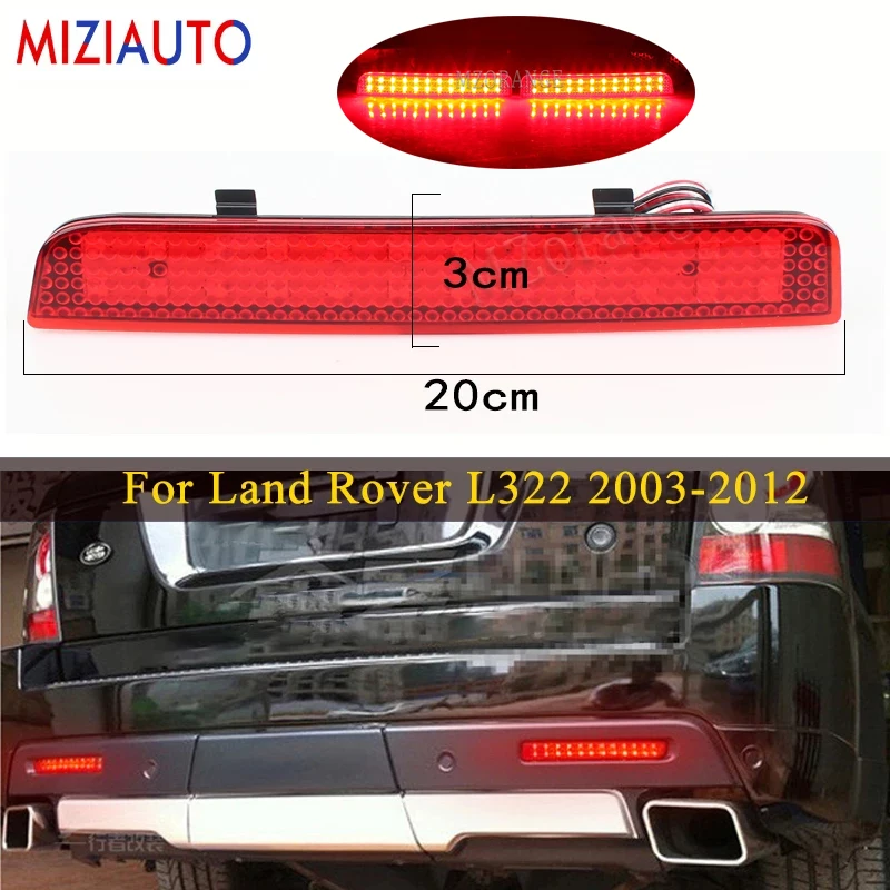 

1 Pair LED Rear Bumper Reflector Light For Land Rover L322 2003-2012 /Freelander 2 / LR2 2008-2013 Tail Stop Brake Lights