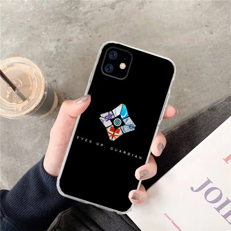 Чехол HPCHCJHM DESTINY GHOST из ТПУ для iPhone 11 pro XS MAX 8 7 6 6S Plus X 5S SE 2020 XR|Бамперы| |