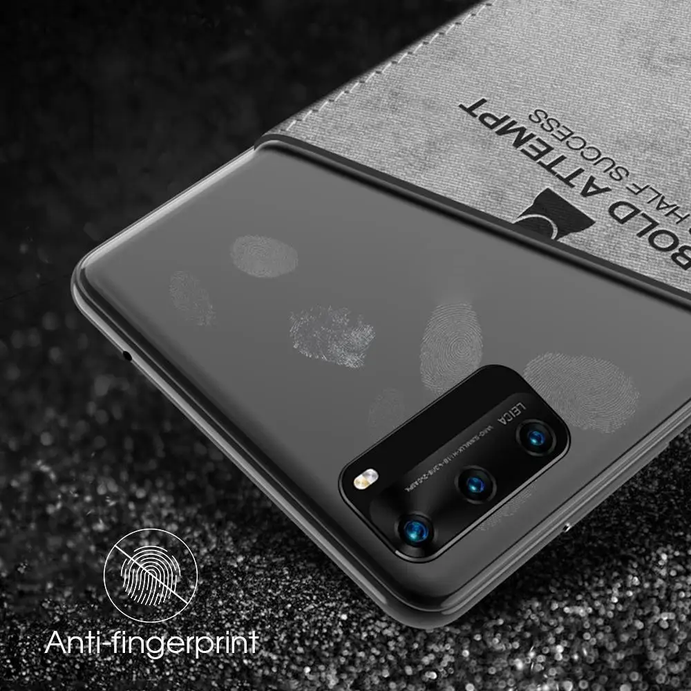 Тканевый чехол для Huawei P40 Pro P30 P20 Lite чехлы телефонов Honor 30 20 9X 20S Global 9A 8A Nova6SE