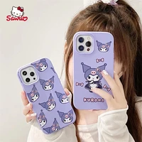hello kitty kuromi melody silicone cute phone case for iphone12 12pro 12promax 11 pro 11promax mini x xs max xr 7 8 plus case