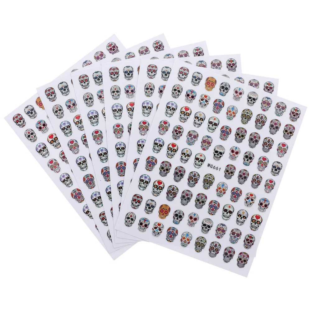 

10 Sheets Theme Nail Stickers Nail Art Decals DIY Nail Art Decoration