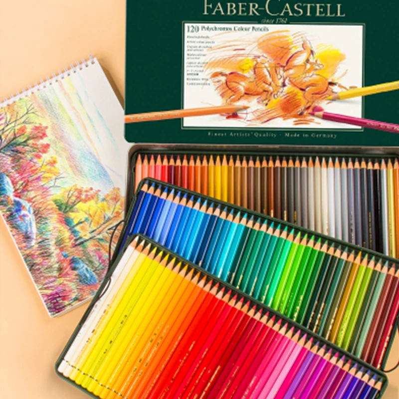 Карандаш Faber Castell 1100 профессиональный полихромовый масляные цветные карандаши
