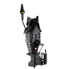 Сборная модель черного дома с привидениями из сериала архитектура, игрушки для детей, рождественские подарки