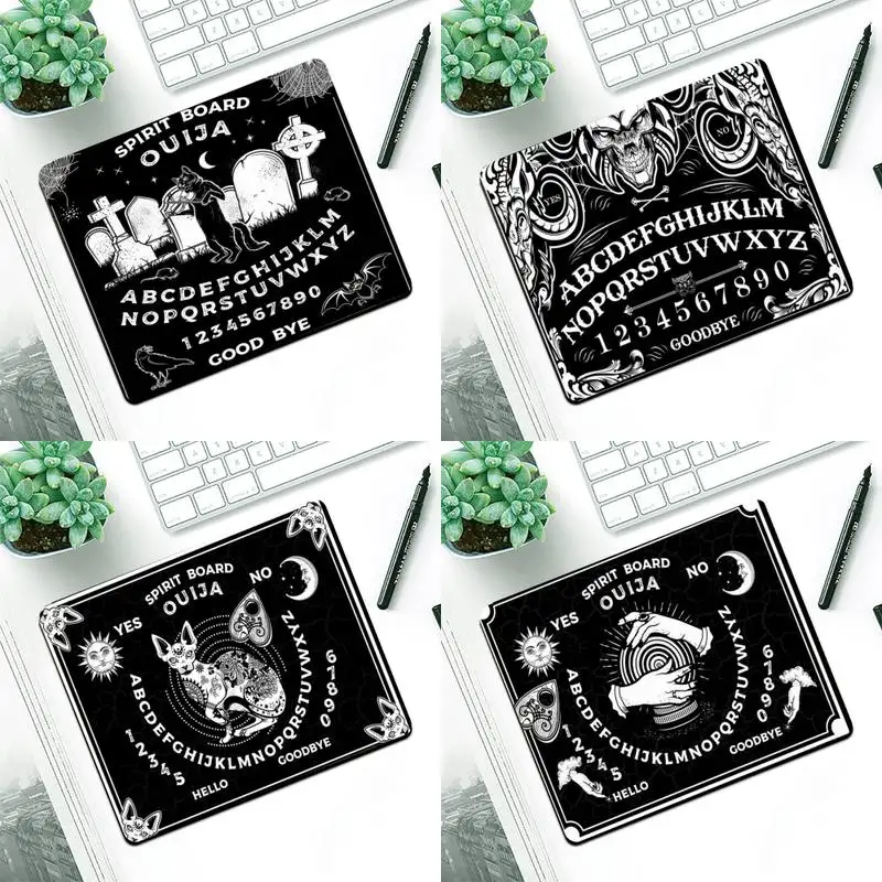 

Ouija Board Keyboards Mat Rubber Gaming mousepad Desk Mat Small Pads Rubber Mouse Mat MousePad Desk Gaming Mousepad Cup Mat