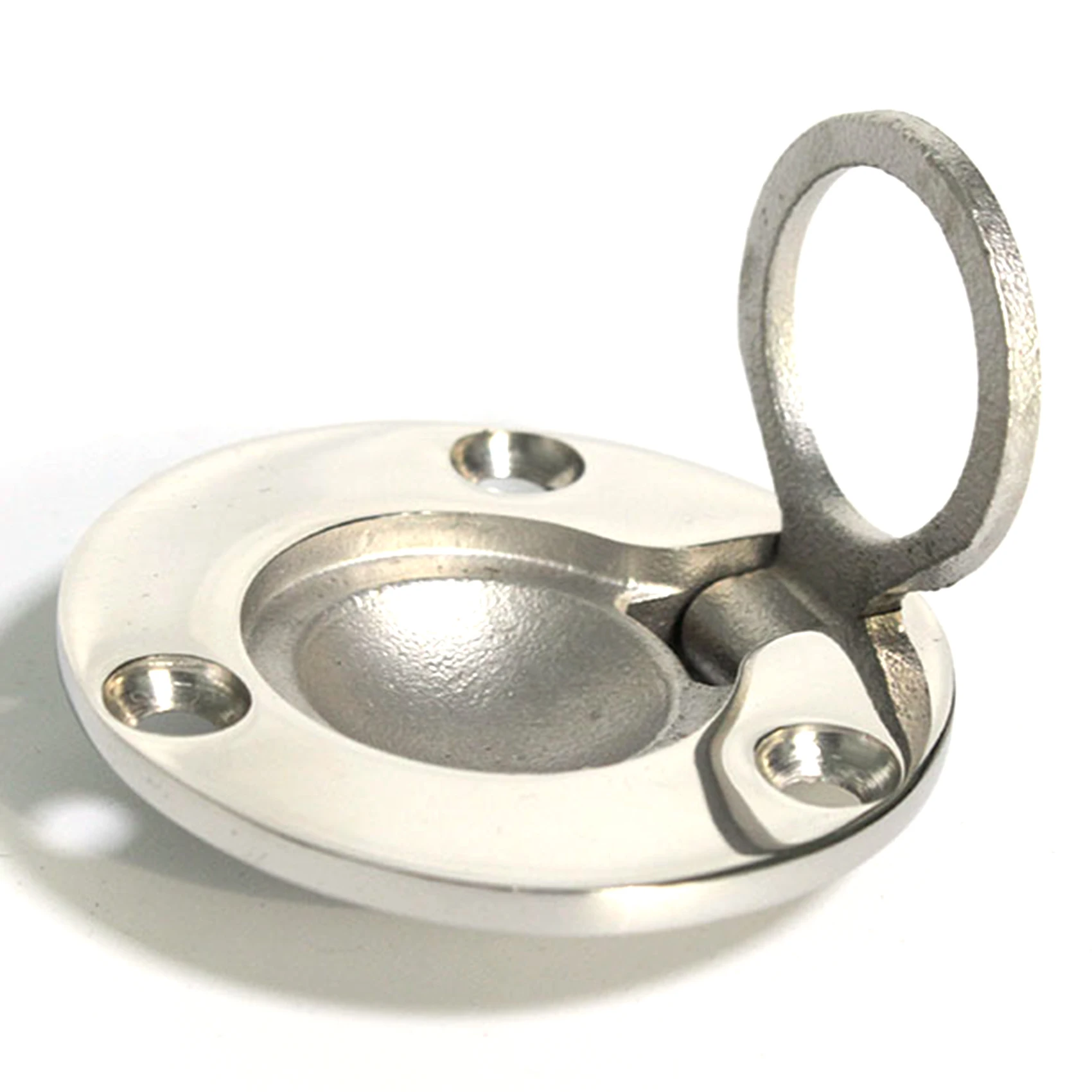 Морская Лодка из нержавеющей стали защелка люка ручка с кольцом для лодки