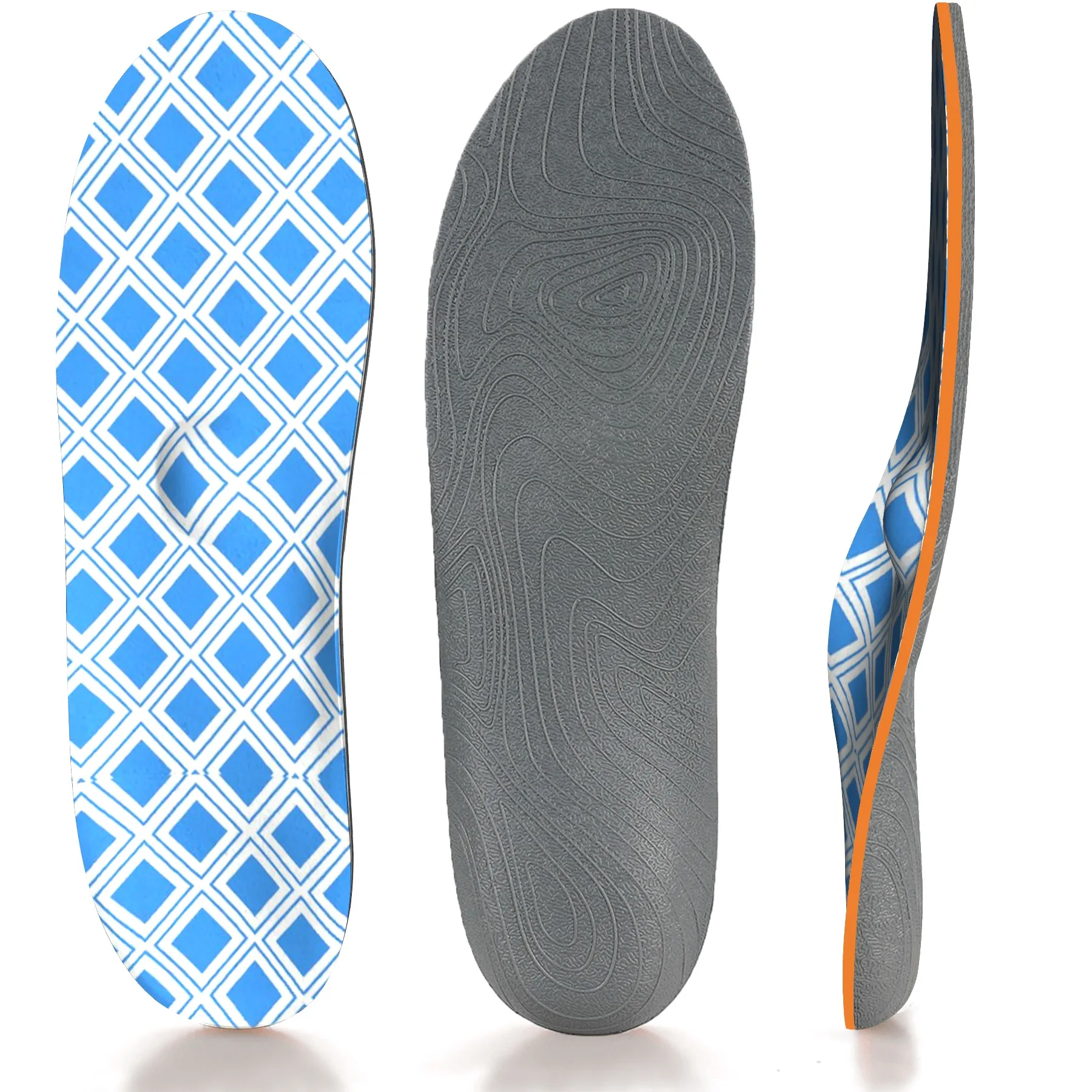 

Стельки с эффектом памяти для обуви, сетчатые дышащие, дезодорирующие, для бега, ортопедические для мужчин и женщин