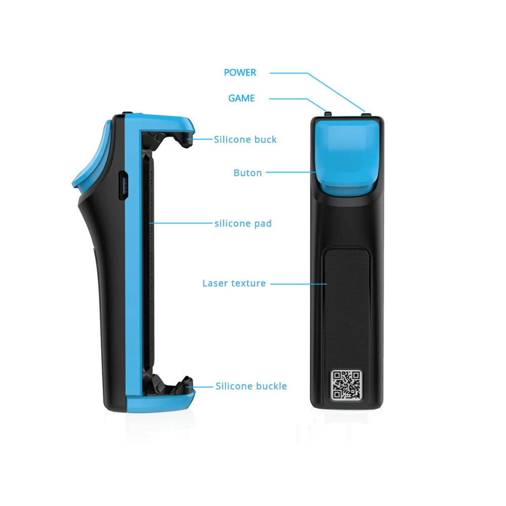 Pubg мобильный игровой курок Bluetooth беспроводной джойстик Кнопка Бесплатный огонь