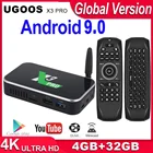 Приставка Смарт-ТВ Ugoos X3 pro, 4 + 3264 ГБ, Amlogic S905X3, Android 9,0