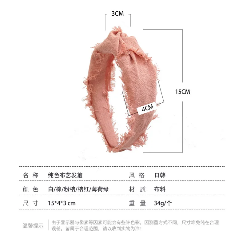 

Knitting National Style Knot Headbands For Women Korea Hair Accessories For Girls Hair Band Bows Flower Hairbands Head Wrap