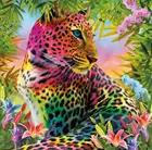 Kexinzu новейшая Алмазная картина, украшение для дома, полное алмазное изображение, цветная леопардовая Дворцовая вышивка, ручная работа, 5D DIY-548