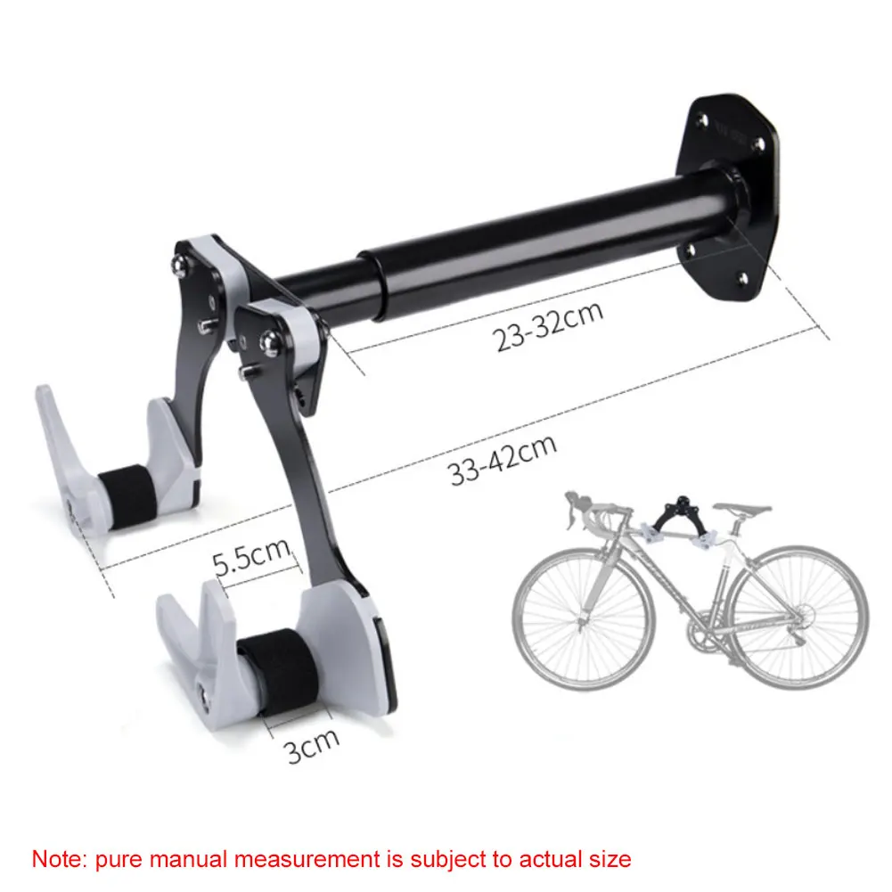 Горизонтальная настенная вешалка для велосипеда велосипедный крючок держатель