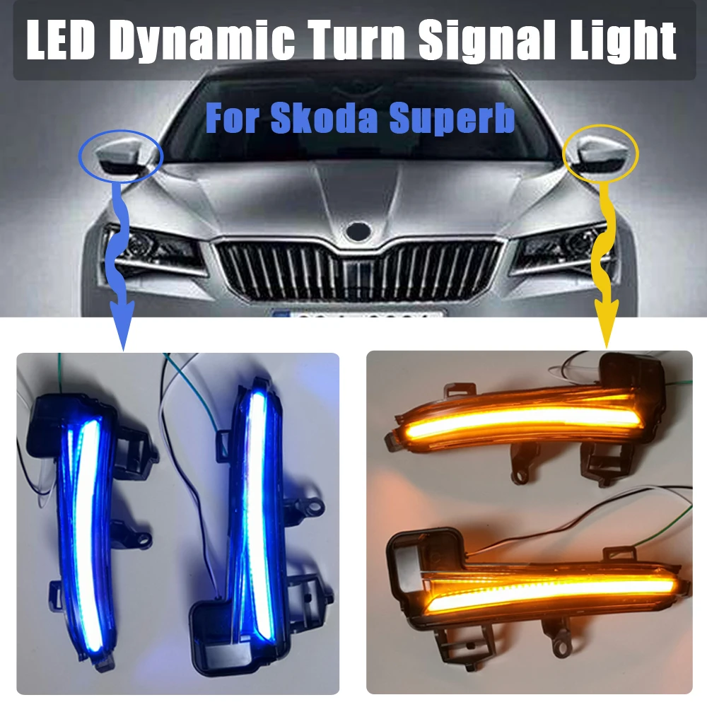 Мигающий двухцветный светодиодный поворотный сигнал мигающий светильник с