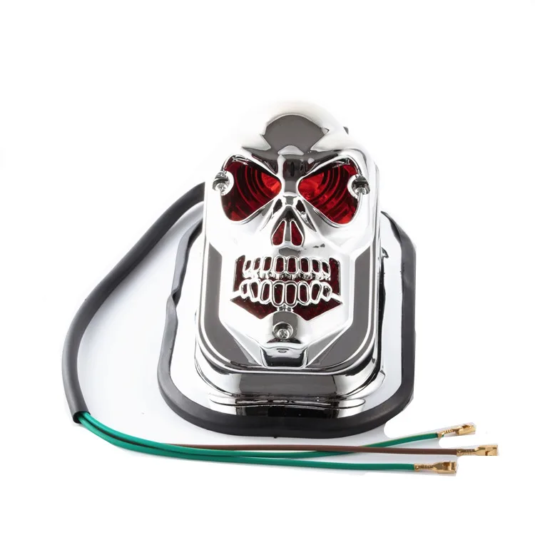 Хромированный стоп сигнал для мотоцикла велосипеда 12 В| |