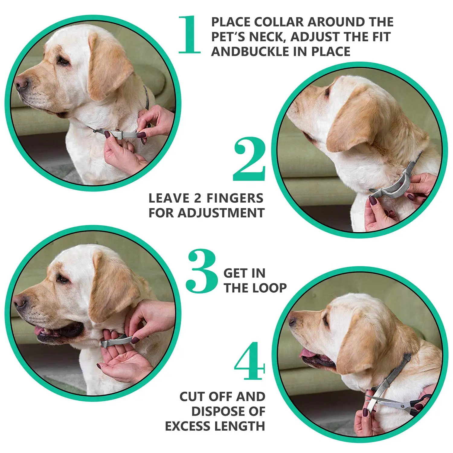 Избавляет от блох клещей Регулируемый ошейник сетка насекомых для воротник 8