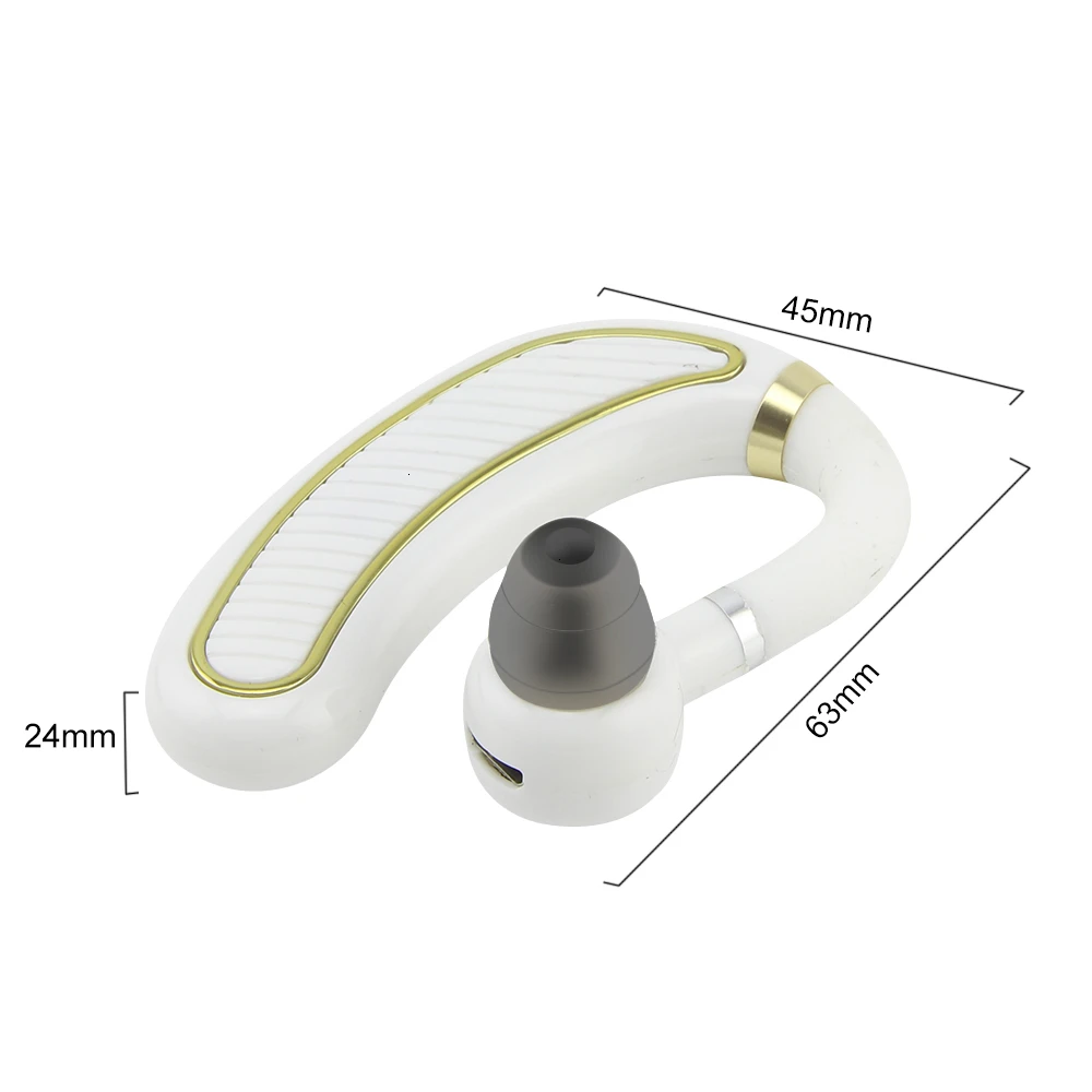 Wireless Earphone Bluetooth 4.1 Earbuds Over the ear Monaural Headset Waterproof Sport Handsfree for All Phone |